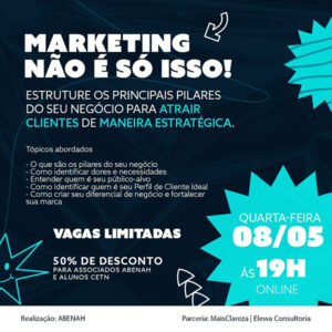 Marketing não é só isso!